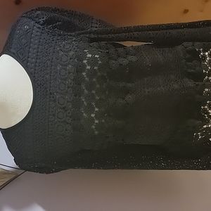 Express black blouse